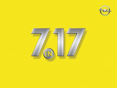 “7 in 17”: 7 новых моделей от Опель в 2017 году!