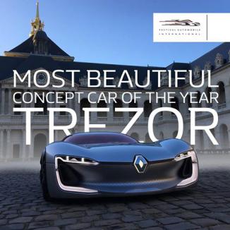 Renault Trezor признан самым красивым концепт-каром 2016 года
